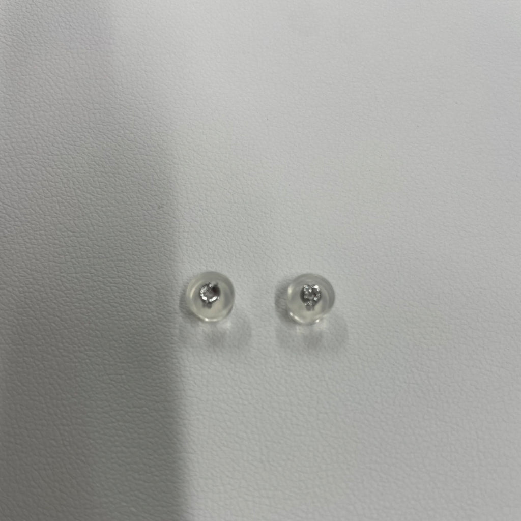 K14 ホワイトゴールド地金 ピアスキャッチ