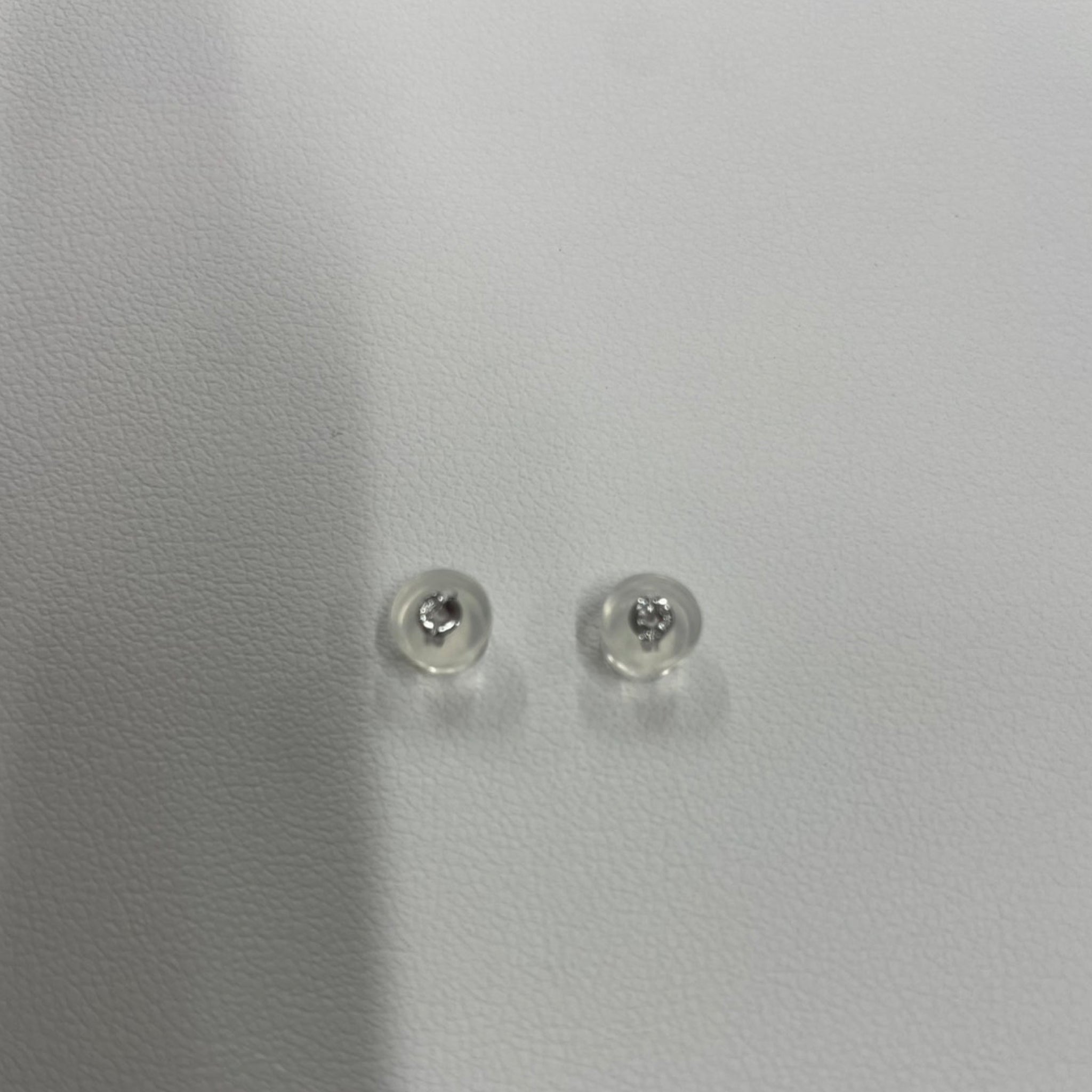 K14 ホワイトゴールド地金 ピアスキャッチ