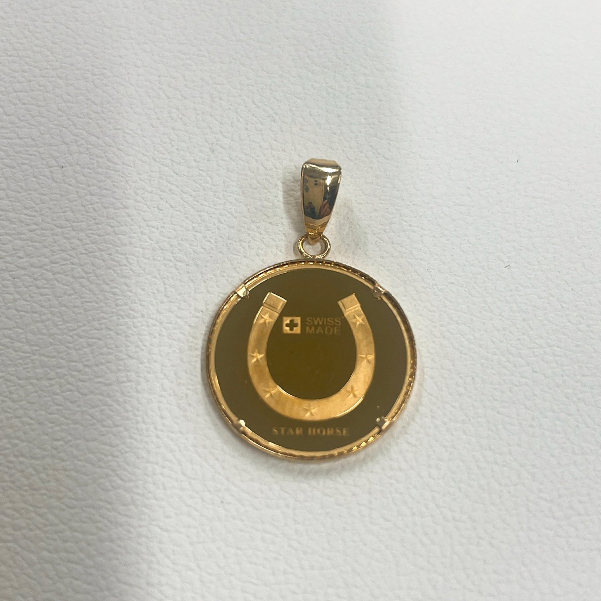 K24/18 ホースコイン ペンダントトップ 1/25オンス
